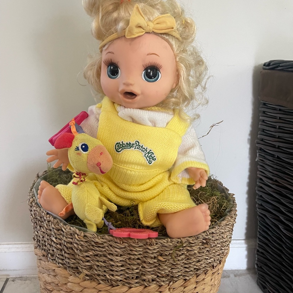Baby Alive Doll with Yellow Outfit